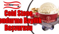 Cold Stone Dondurma Bayilik Başvurusu ve Şartları