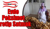 Evde Peksimet Üretip Satmak – Ek İş