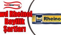 Swd Rheinol Bayilik Başvurusu ve Şartları