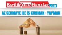 Az Sermaye İle İş Kurmak – Yapmak