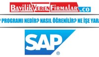 SAP Programı Nedir? Nasıl Öğrenilir? Ne İşe Yarar?