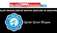 Alaçatı Muhallebicisi Bayilik Şartları ve Başvurusu
