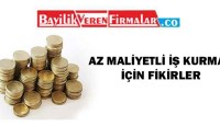 Az Maliyetli İş Kurmak İçin Fikirler