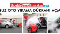Susuz Oto Yıkama Dükkanı Açmak