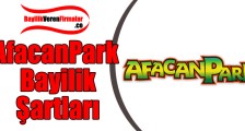 AfacanPark Bayilik Başvurusu ve Şartları