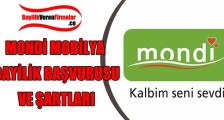 Mondi Mobilya Bayilik Başvurusu