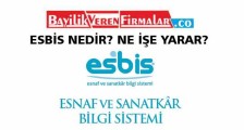 ESBİS Nedir? Ne İşe Yarar?