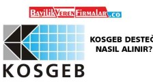 Kosgeb Desteği Nasıl Alınır?