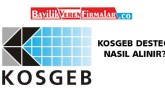 Kosgeb Desteği Nasıl Alınır?