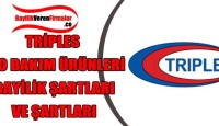 Triples Oto Bakım Ürünleri Bayilik Şartları
