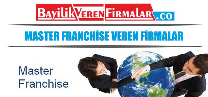 master franchise veren firmalar